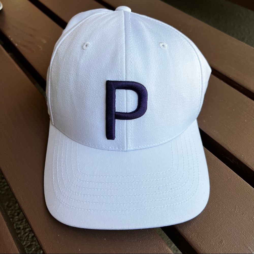 PUMA P Rickie Fowler Limited Edition white/navy Grant Thornton
